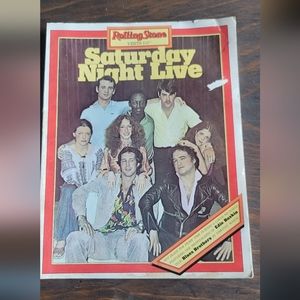 Rolling Stone Saturday Night Live Book Vintage SNL Vintage Book Collectible